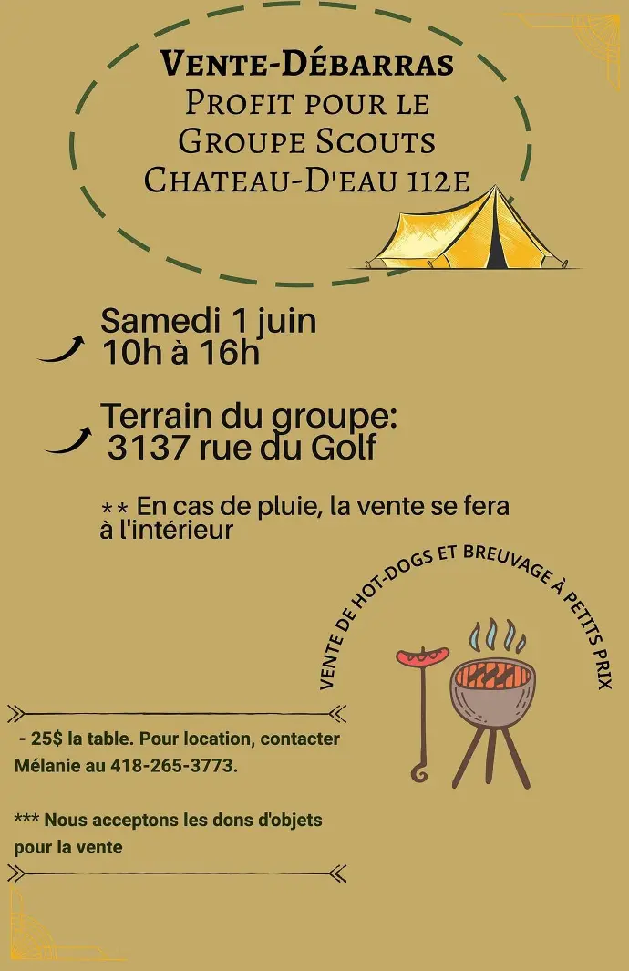 Groupe Scouts Chateau-d'Eau à Loretteville Groupe Scouts Chateau-d'Eau à Loretteville