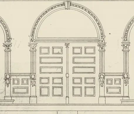 Plan de la troisième église de Loretteville